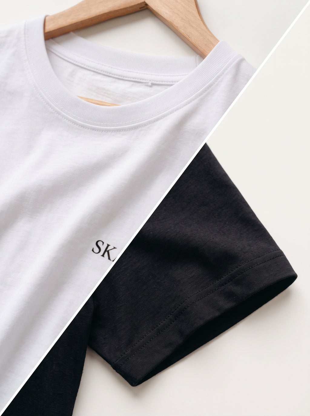 Kit 2 Camisetas Masculinas Skalitz Classic – Algodão 30.1 Premium