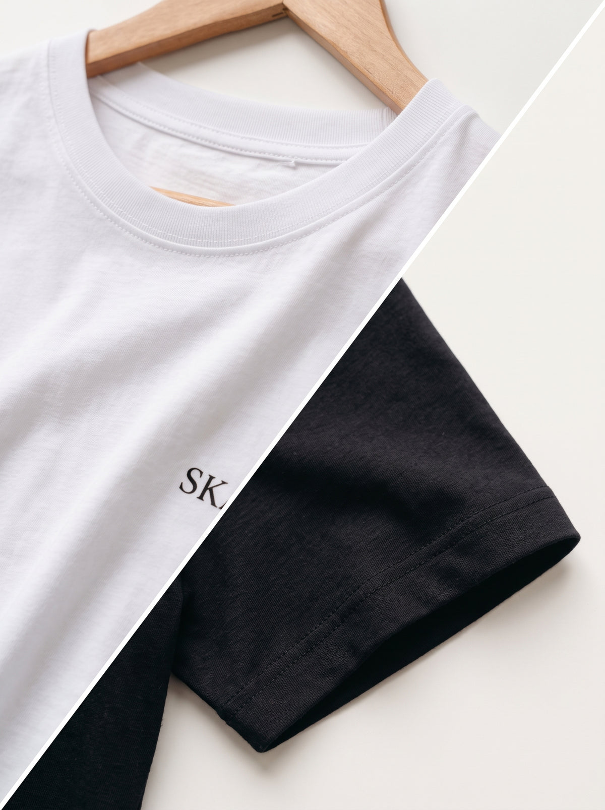Kit 2 Camisetas Masculinas Skalitz Classic – Algodão 30.1 Premium